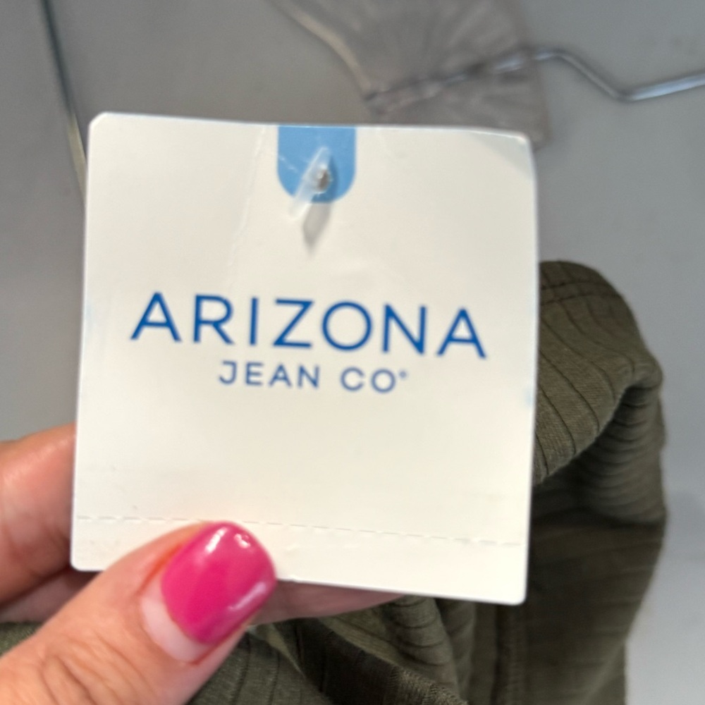 Arizona Jean co dark green soft‎ pants - Picture 4 of 6